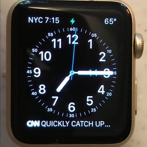 Apple Watch Series 1 42mm Gold with Black Band